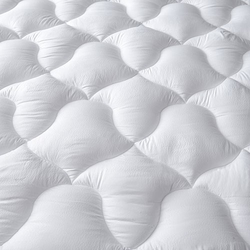  3D EMBOSSED FIBER  MATTRESS PAD